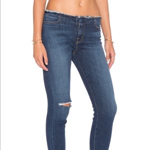 J brand size 25 mid rise Capri